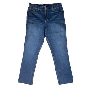 NYDJ Not Your Daughters Jeans Sz 14 Blue Denim